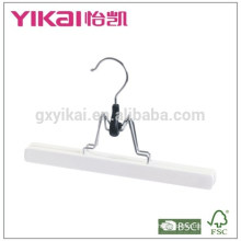 2015 fancy product space saving trousers/pants clothes hanger in silver grey